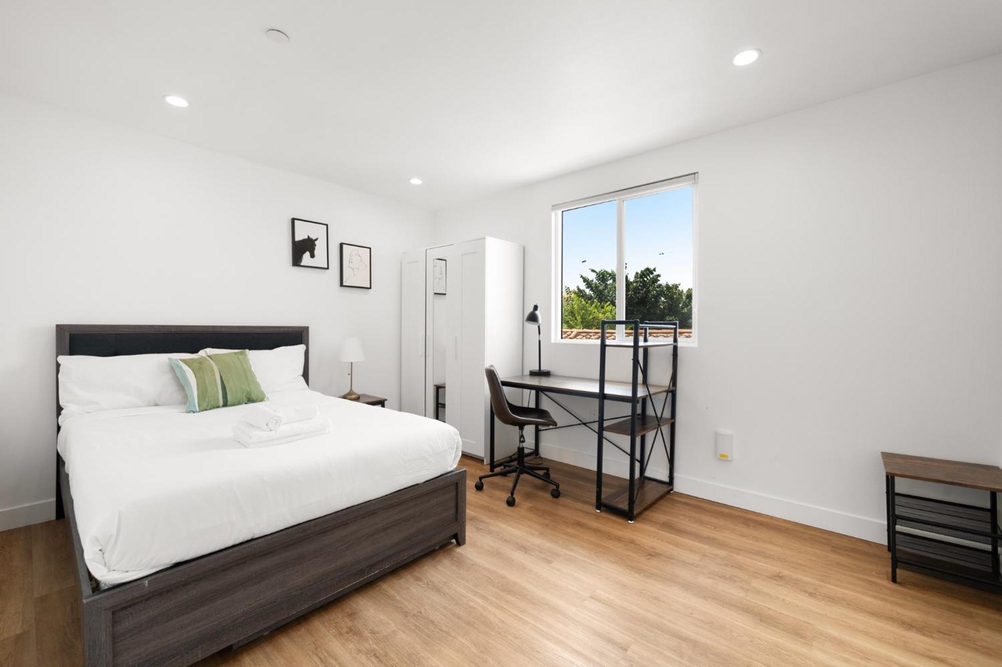 Spacious 1-Bd Hideaway Close To Usc Room With Share Livingroom Los Angeles Esterno foto